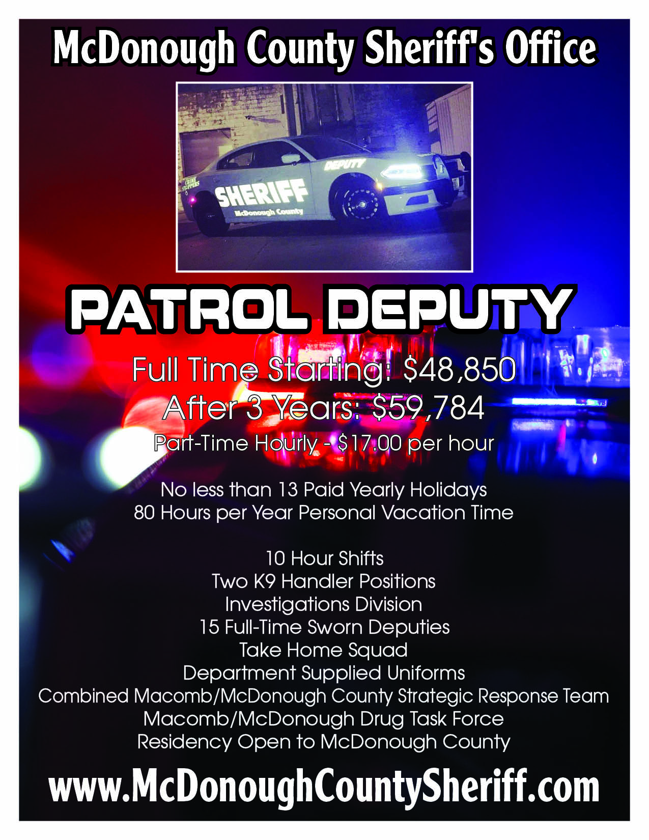 Patrol Deputy Flyer